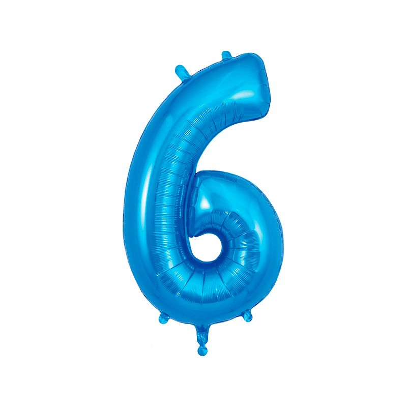 GLOBO METALICO NUMERICAL #6