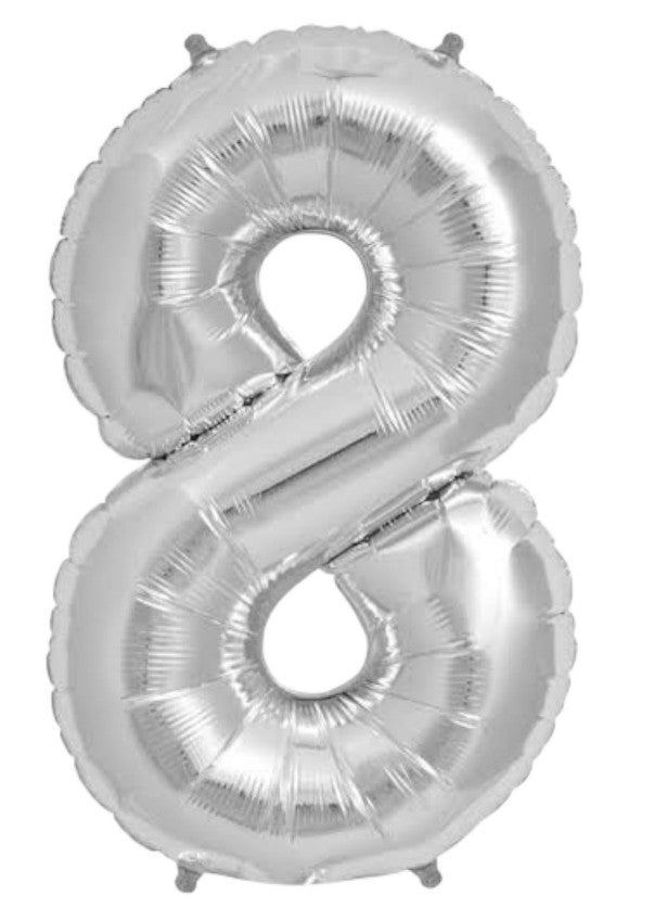 GLOBO METALICO NUMERICAL #8