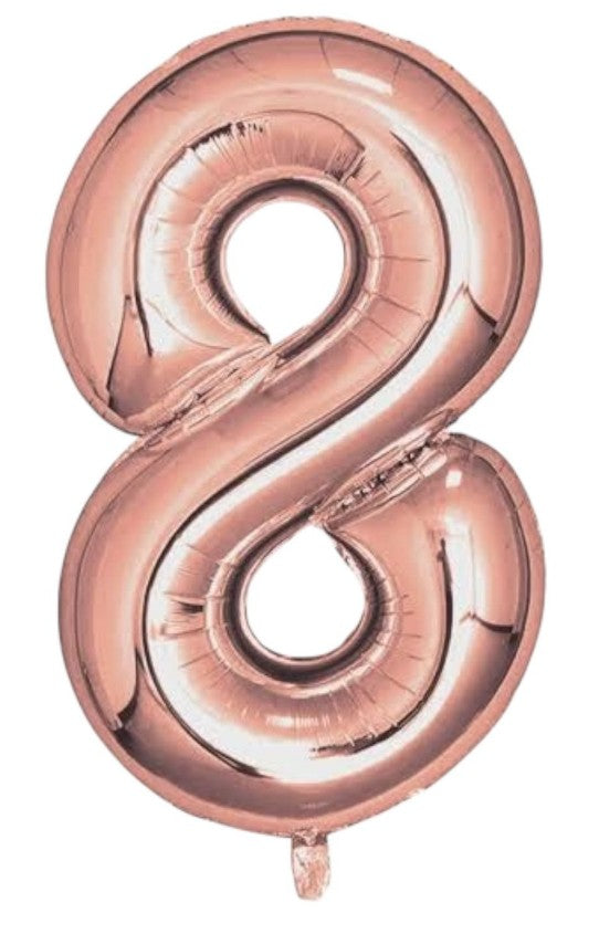 GLOBO METALICO NUMERICAL #8