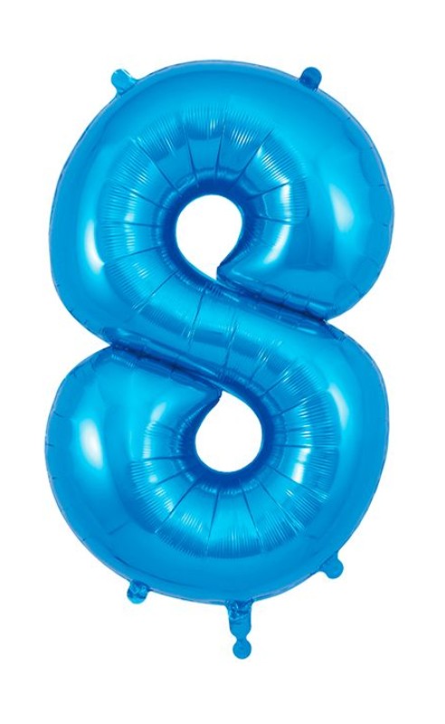 GLOBO METALICO NUMERICAL #8