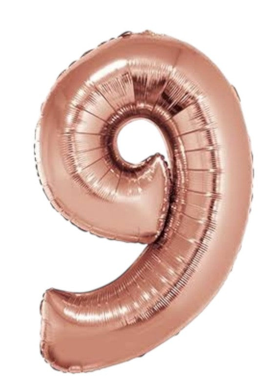 GLOBO METALICO NUMERICAL #9