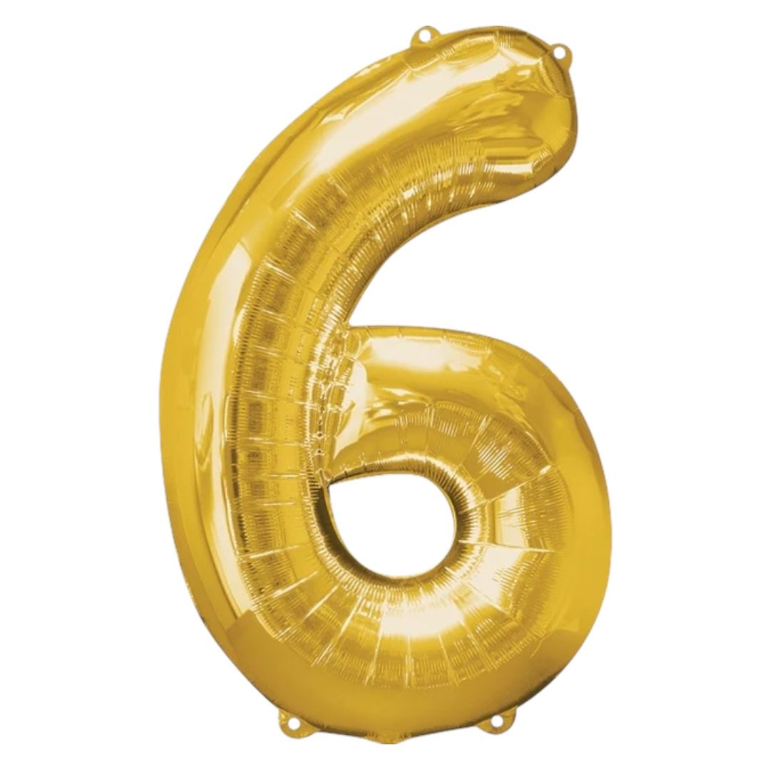 GLOBO METALICO NUMERICAL #6