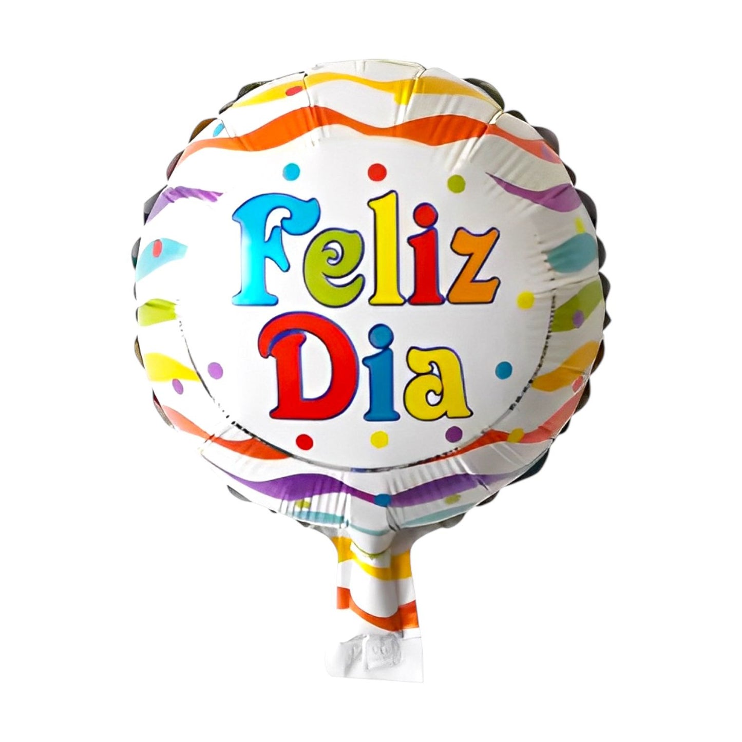 GLOBO METALICO FELIZ DIA 10"