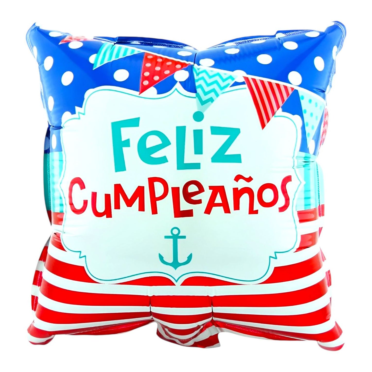 GLOBO METALICO FELIZ CUMPLEAÑOS 10"