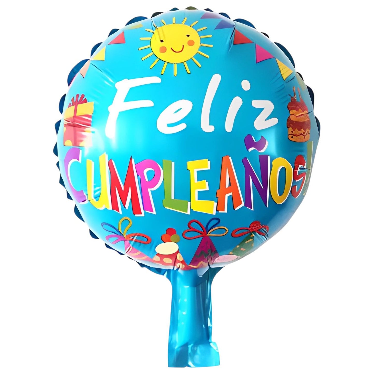 GLOBO METALICO FELIZ CUMPLEAÑOS 10"