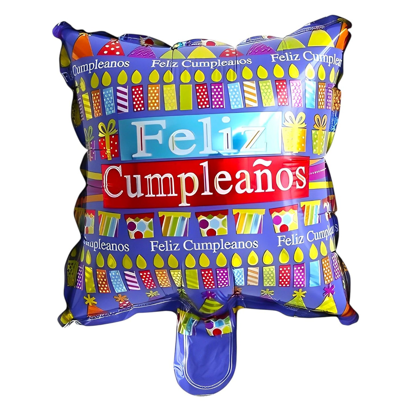 GLOBO METALICO FELIZ CUMPLEAÑOS 10"