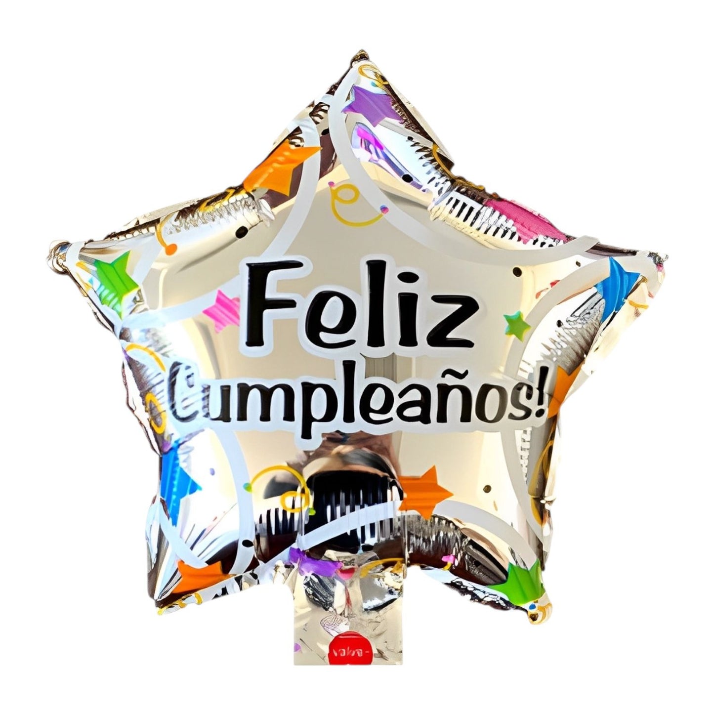 GLOBO METALICO FELIZ CUMPLEAÑOS 10"