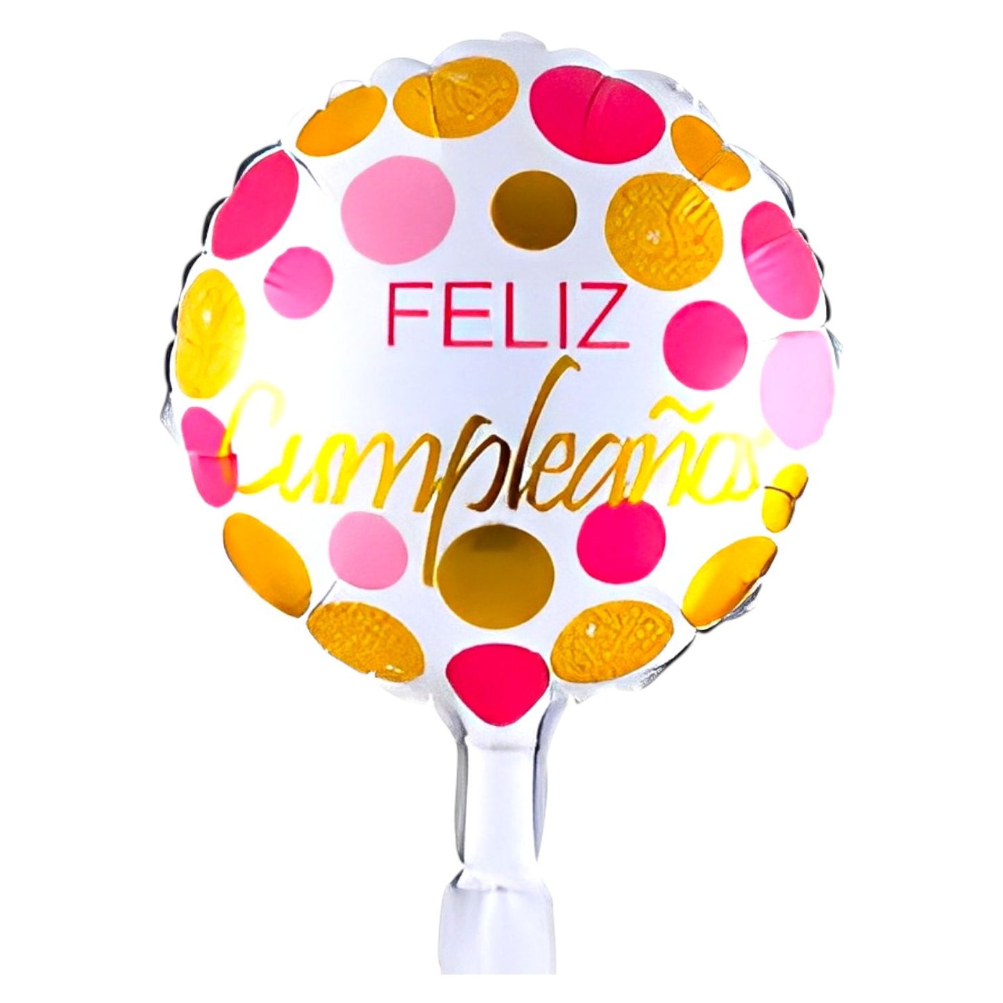 GLOBO METALICO FELIZ CUMPLEAÑOS 10"