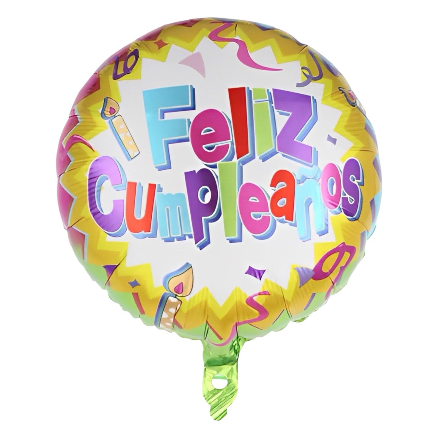 GLOBO METALICO FELIZ CUMPLEAÑOS 18"