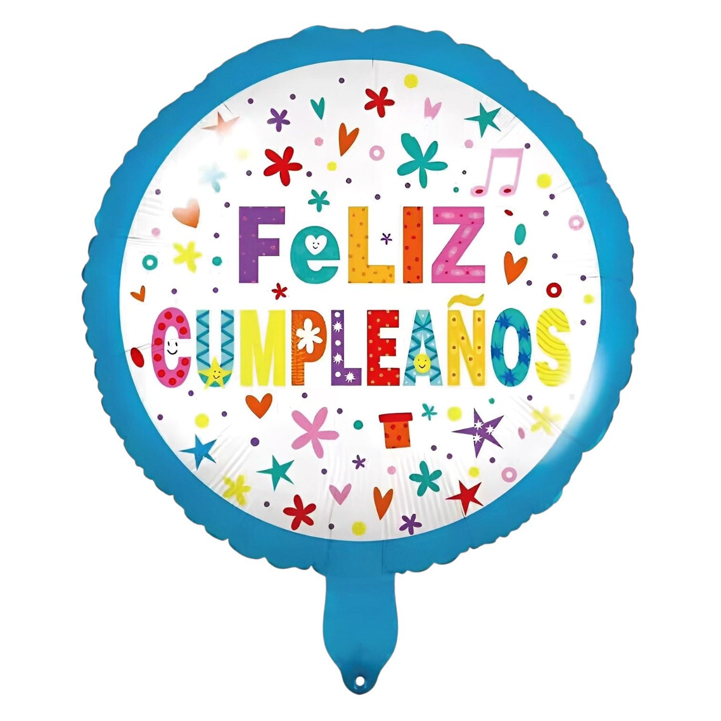 GLOBO METALICO FELIZ CUMPLEAÑOS 18"