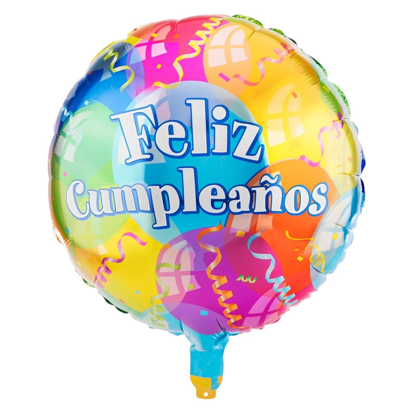 GLOBO METALICO FELIZ CUMPLEAÑOS 18"