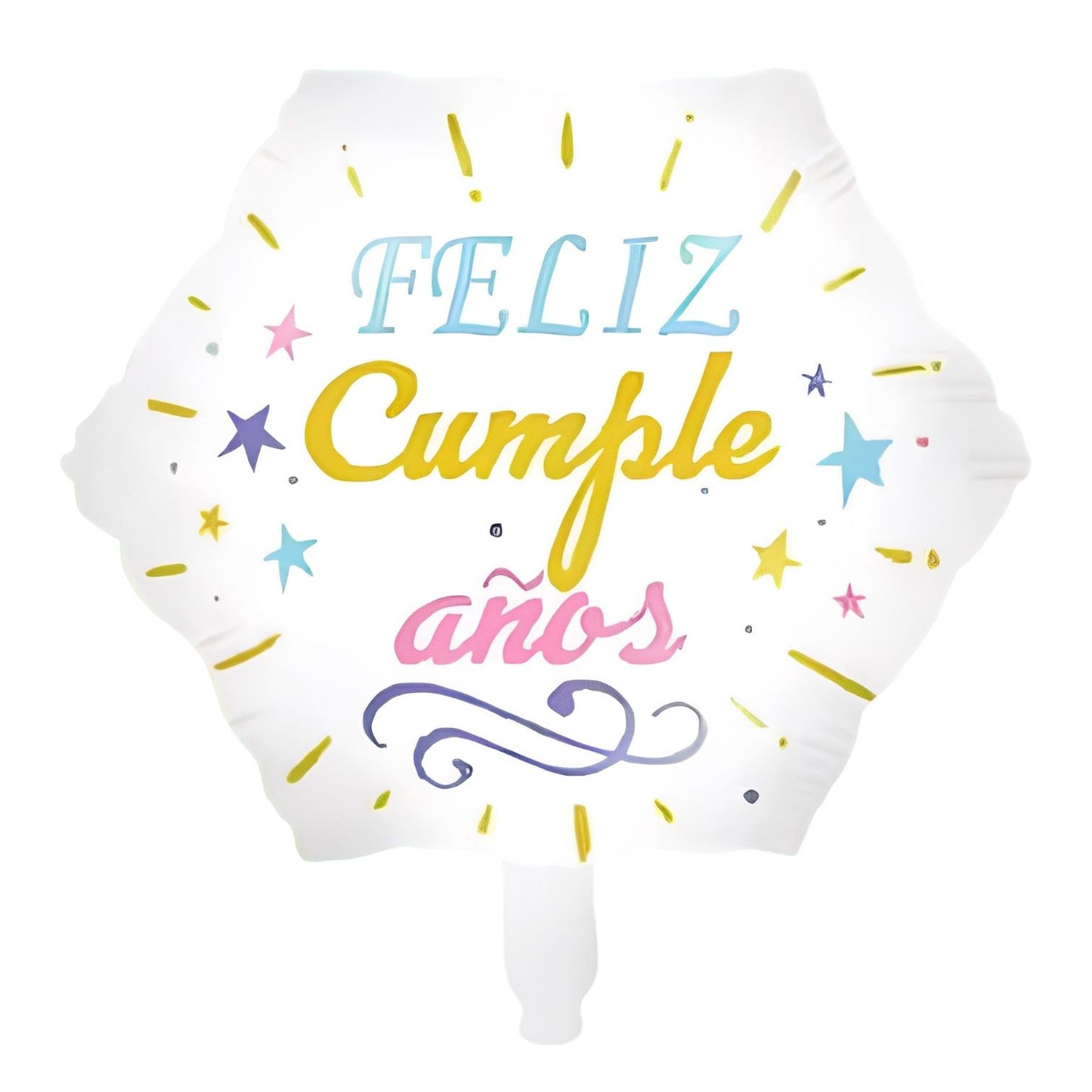 GLOBO METALICO FELIZ CUMPLEAÑOS 18"