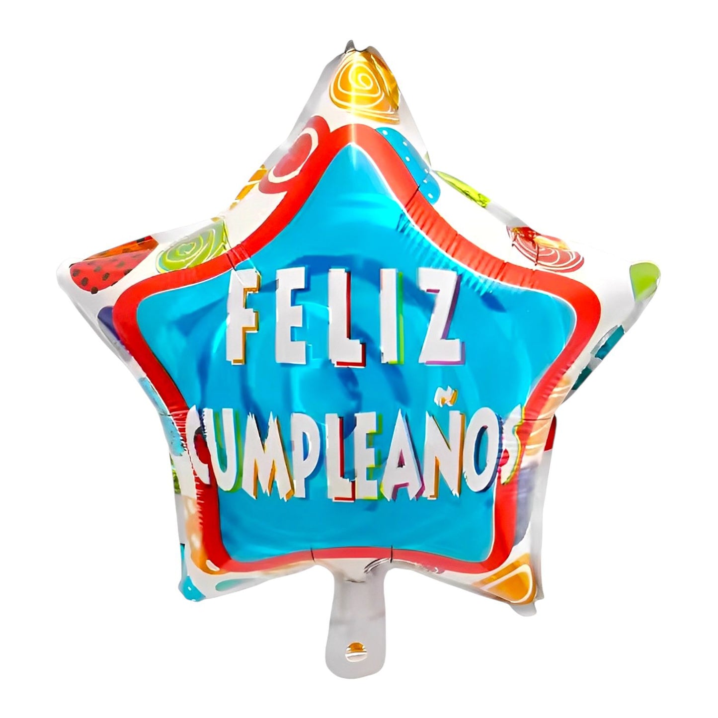 GLOBO METALICO FELIZ CUMPLEAÑOS 18"