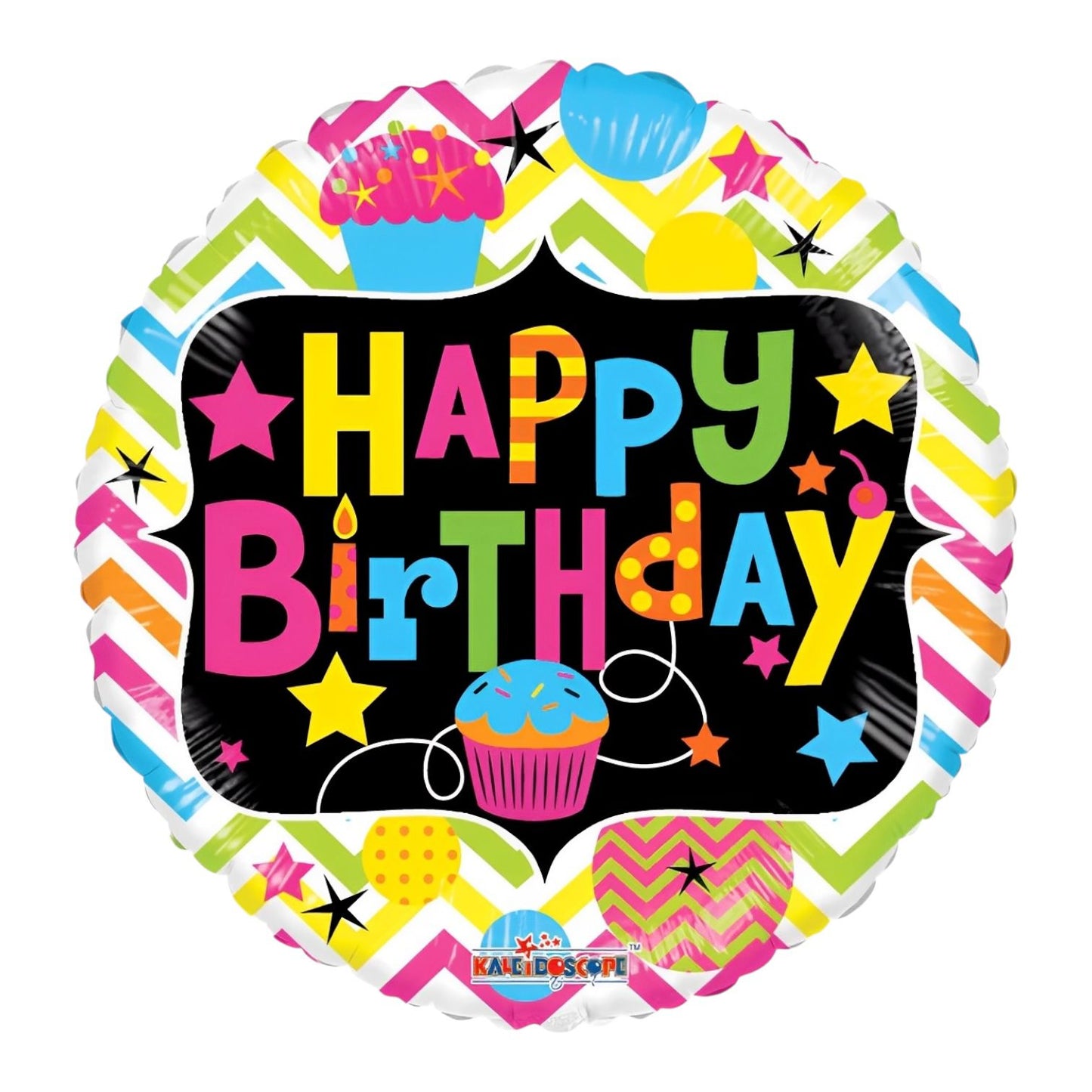 GLOBO METALICO HAPPY BIRTHDAY 18"