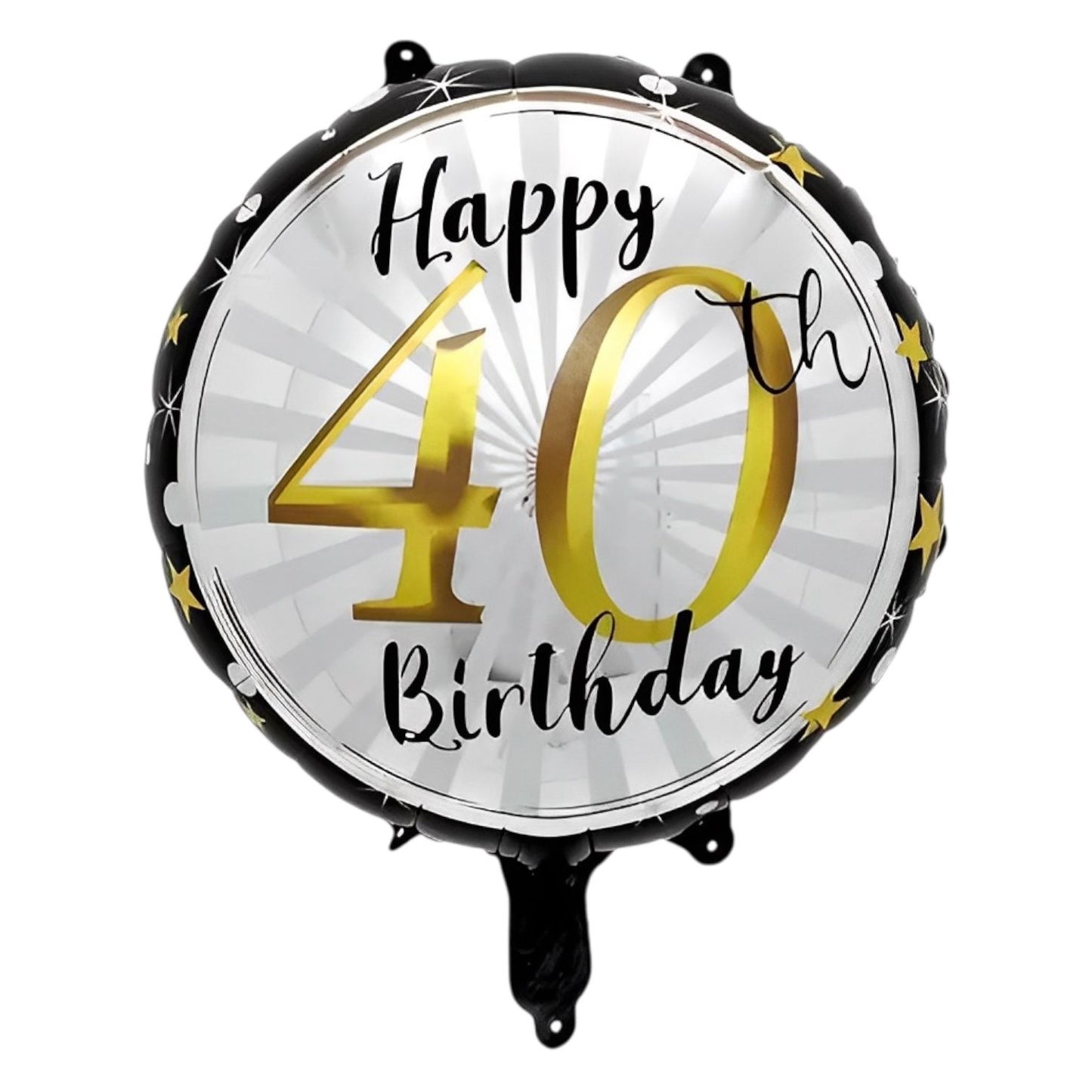 GLOBO METALICO HAPPY 40TH BIRTHDAY 18"