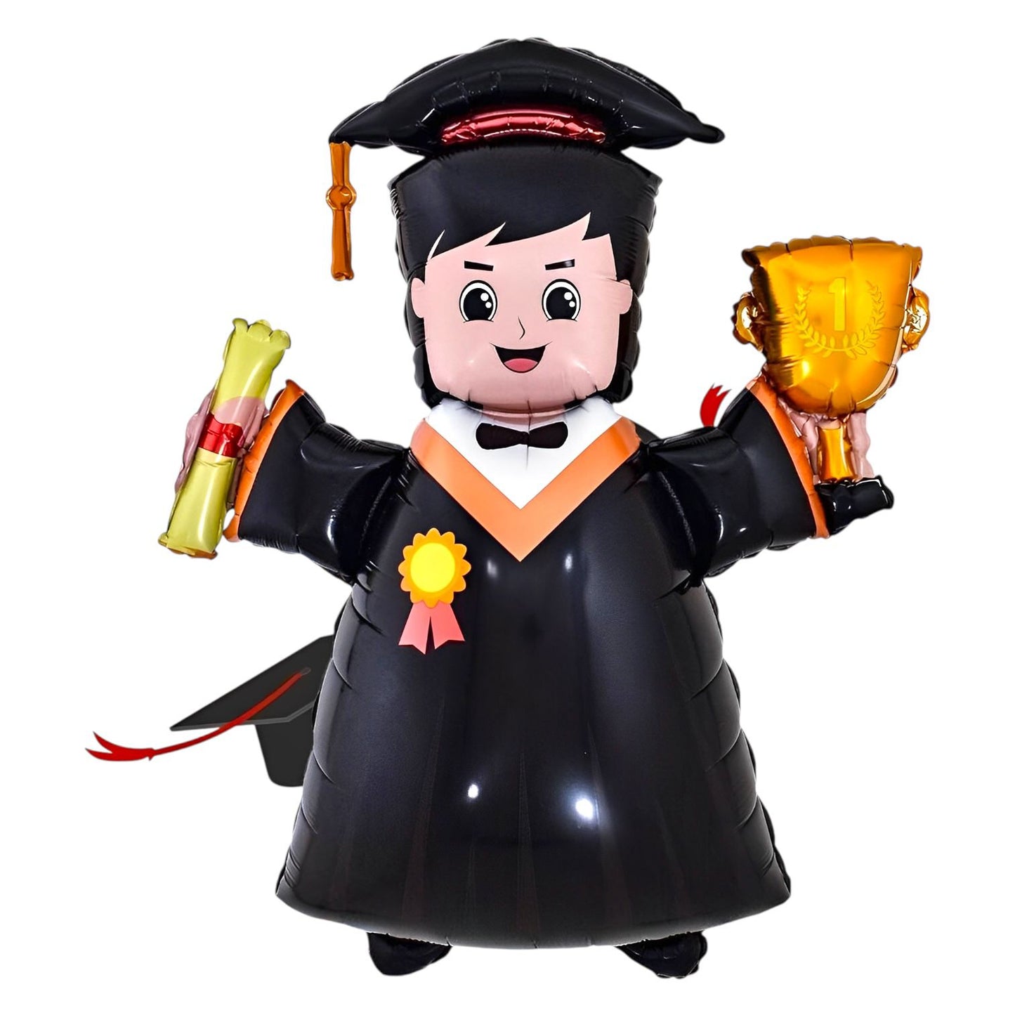 GLOBO METALICO GRADUACIÓN 78*97 CM