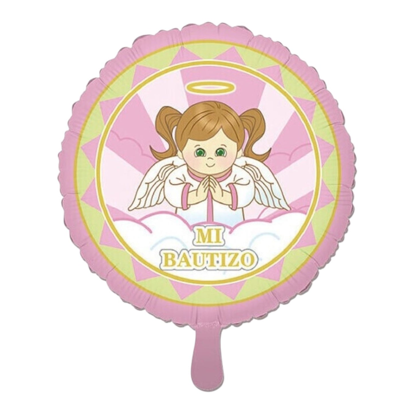 GLOBO METALICO BAUTIZO 18"