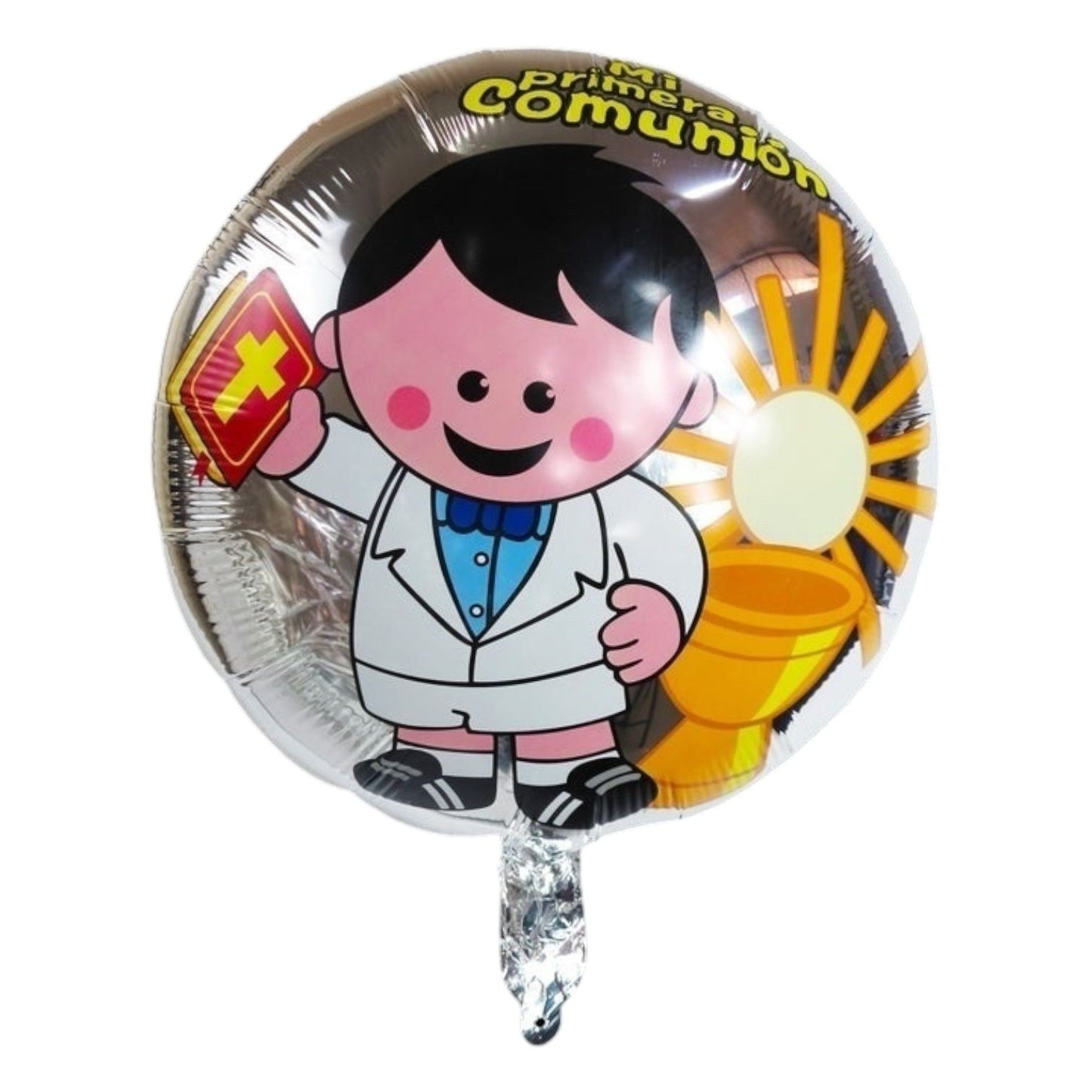 GLOBO METALICO PRIMERA COMUNIÓN 18"