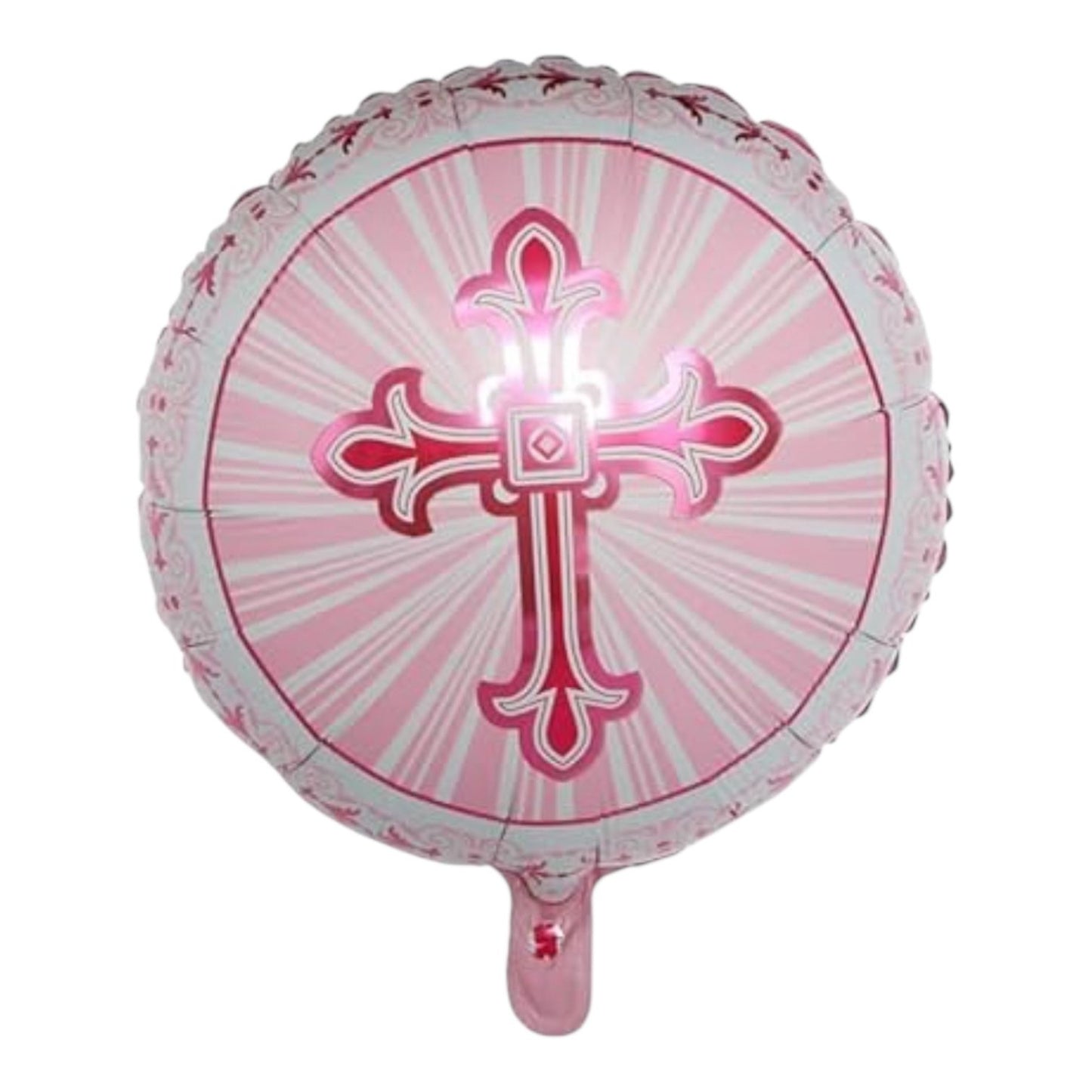 GLOBO METALICO CRUZ 18"