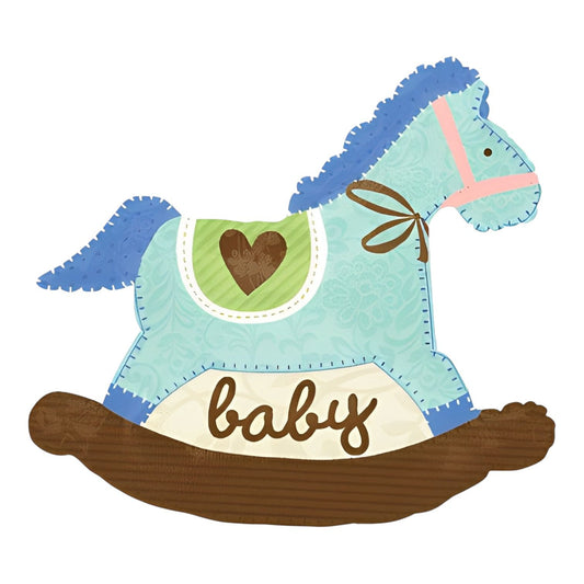 GLOBO METALICO BABY SHOWER 14"