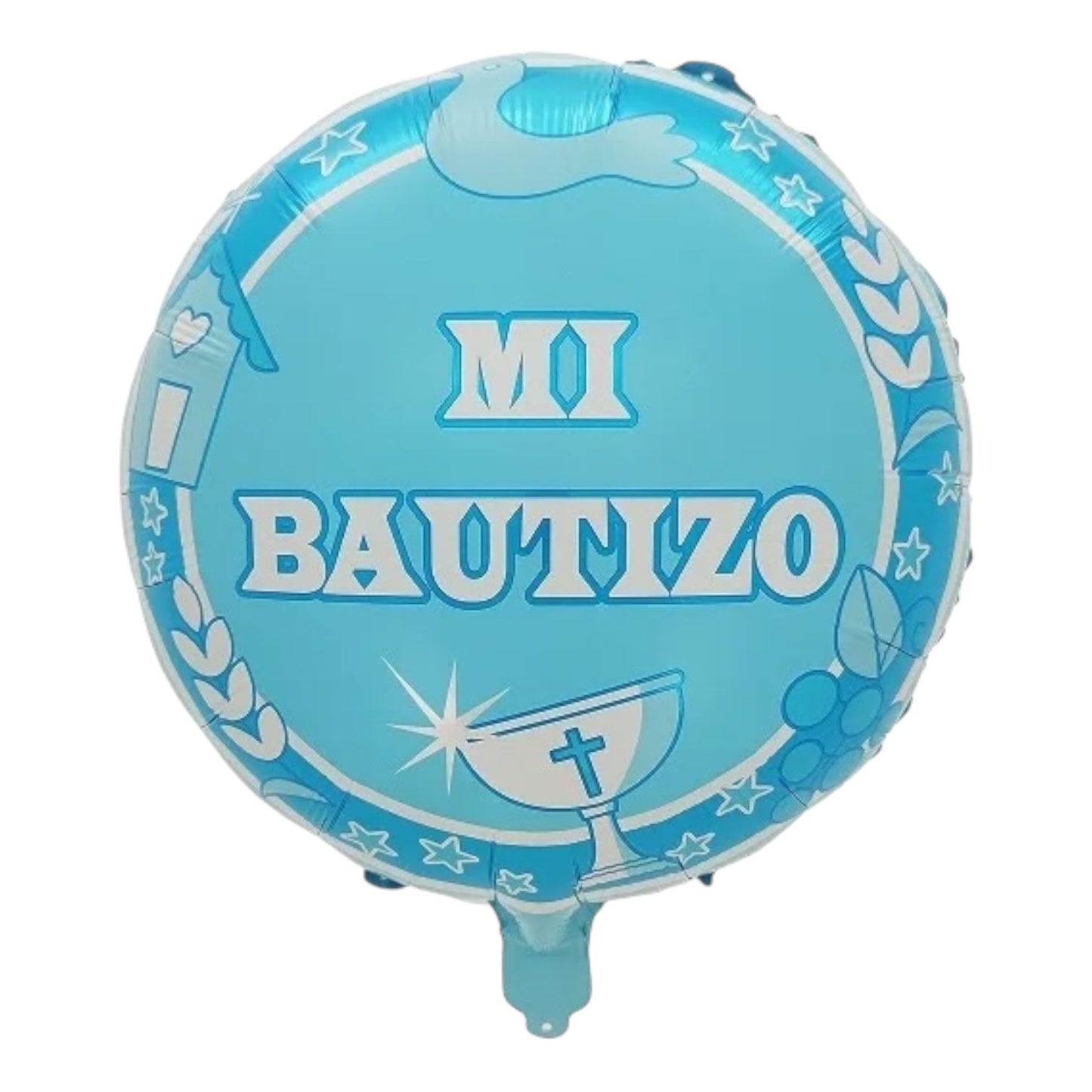 GLOBO METALICO BAUTIZO 18"