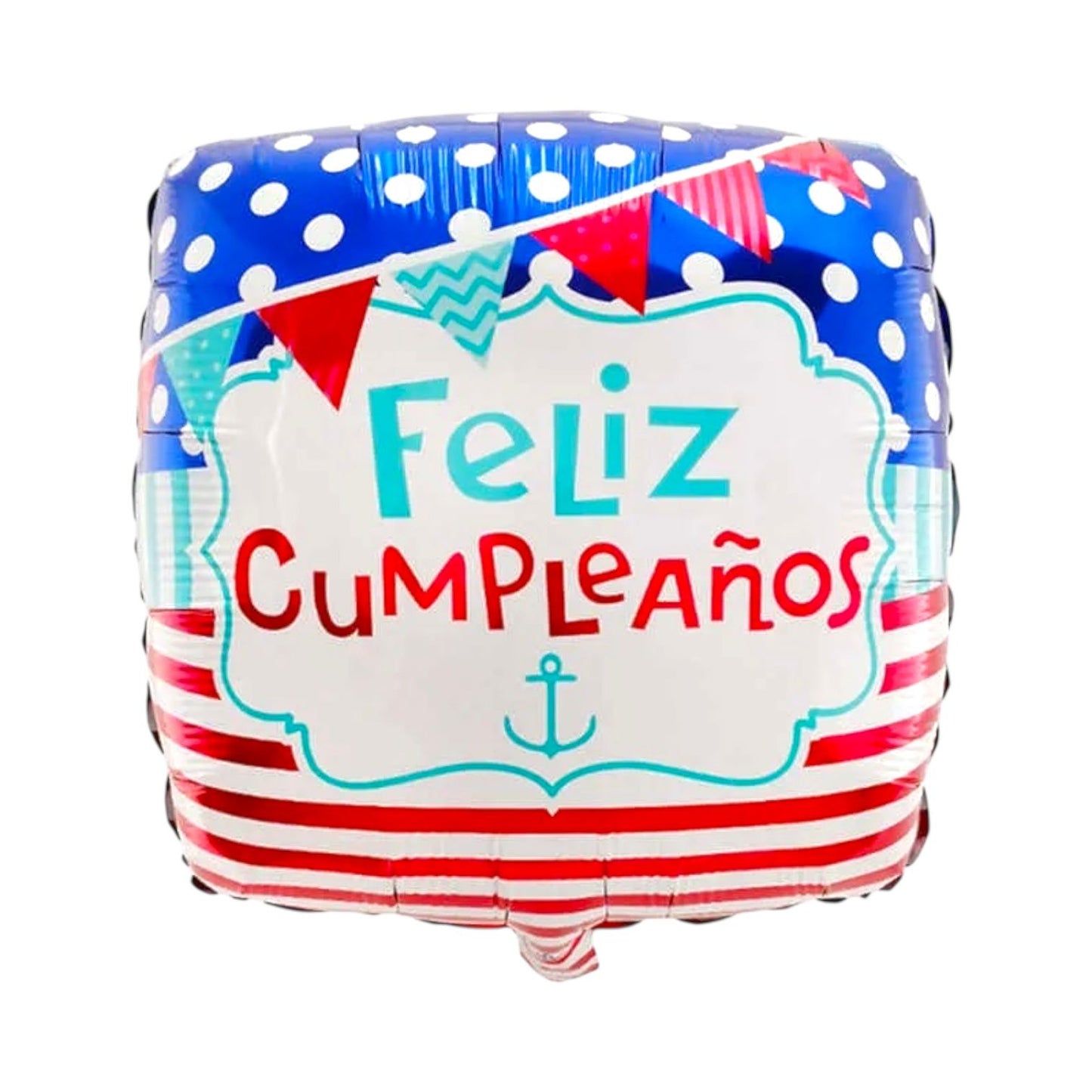 GLOBO METALICO FELIZ CUMPLEAÑOS 18"