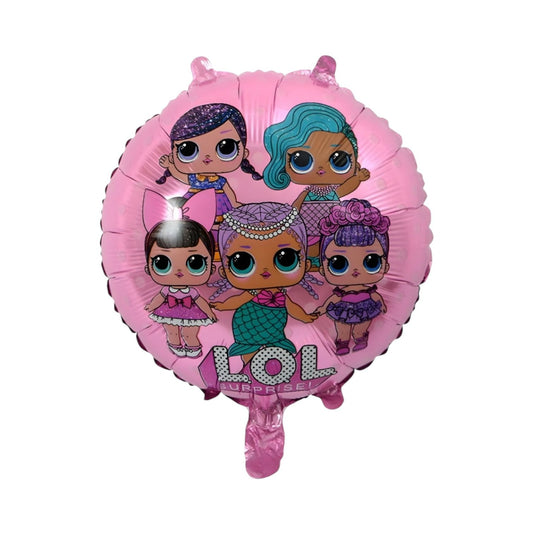 GLOBO METALICO NIÑAS 18"