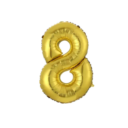 GLOBO METALICO NUMERICAL #8