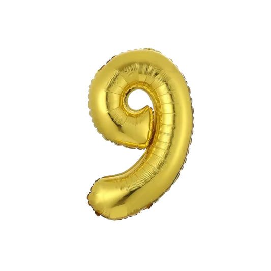 GLOBO METALICO NUMERICAL #9