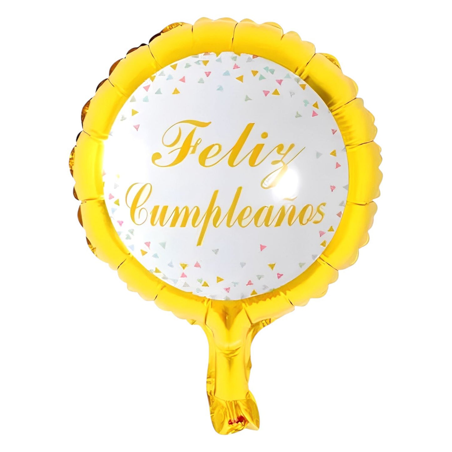 GLOBO METALICO FELIZ CUMPLEAÑOS 10"