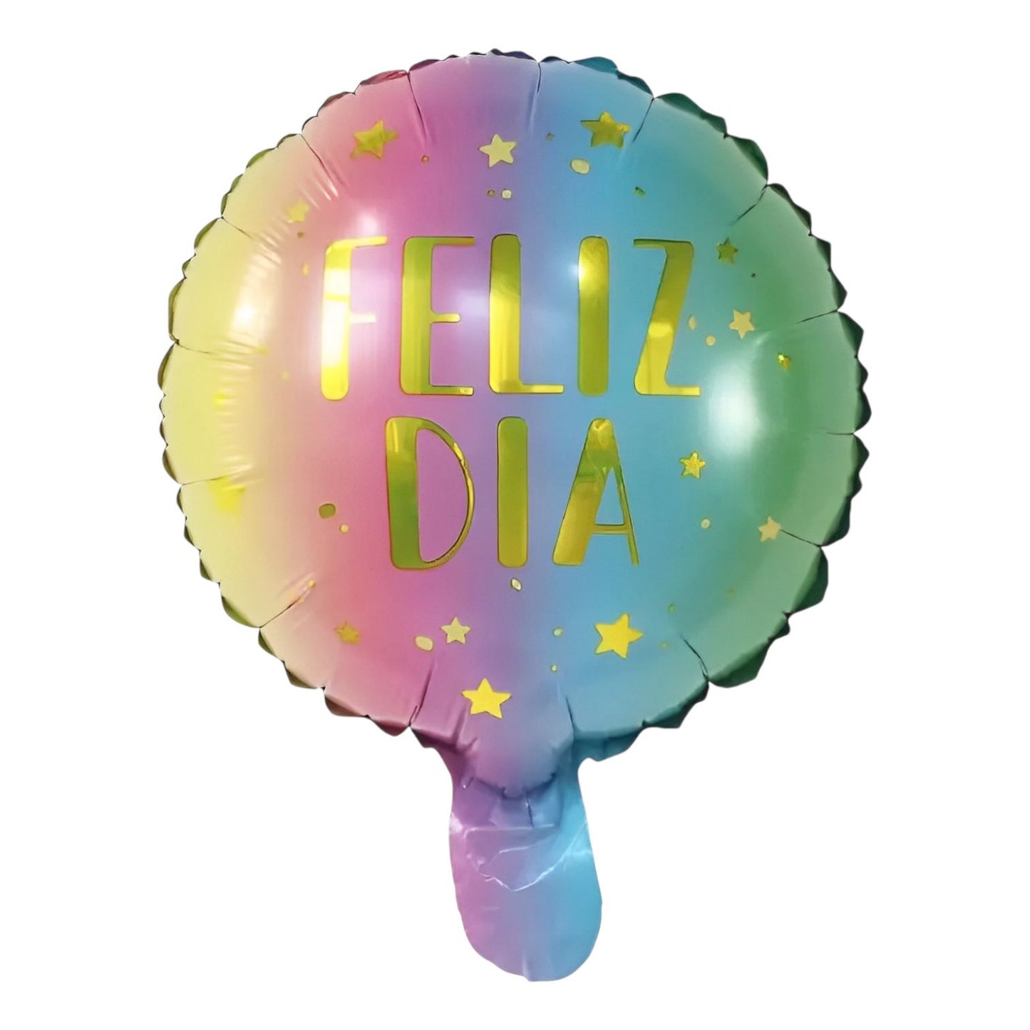 GLOBO METALICO FELIZ DIA 10"