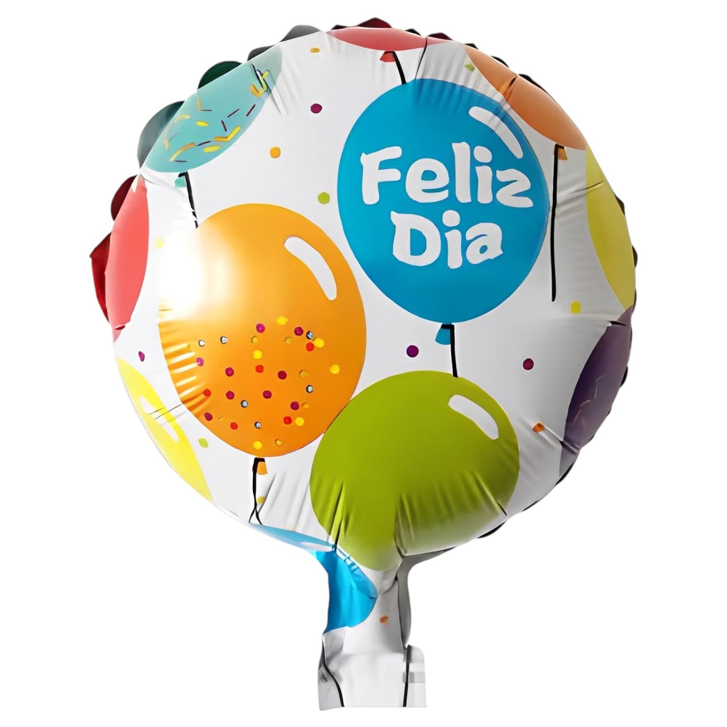 GLOBO METALICO FELIZ DIA 10"