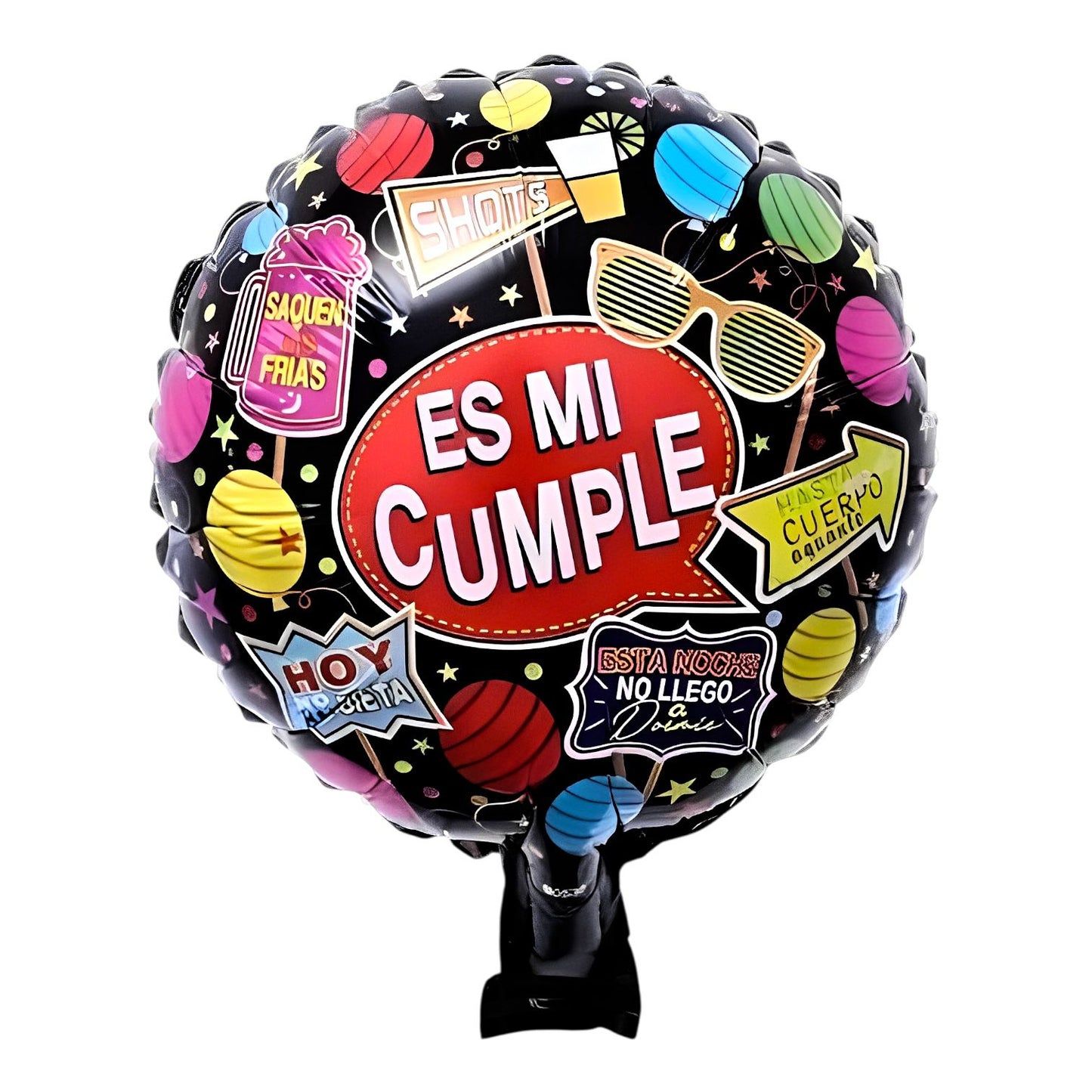 GLOBO METALICO ES MI CUMPLE 10"
