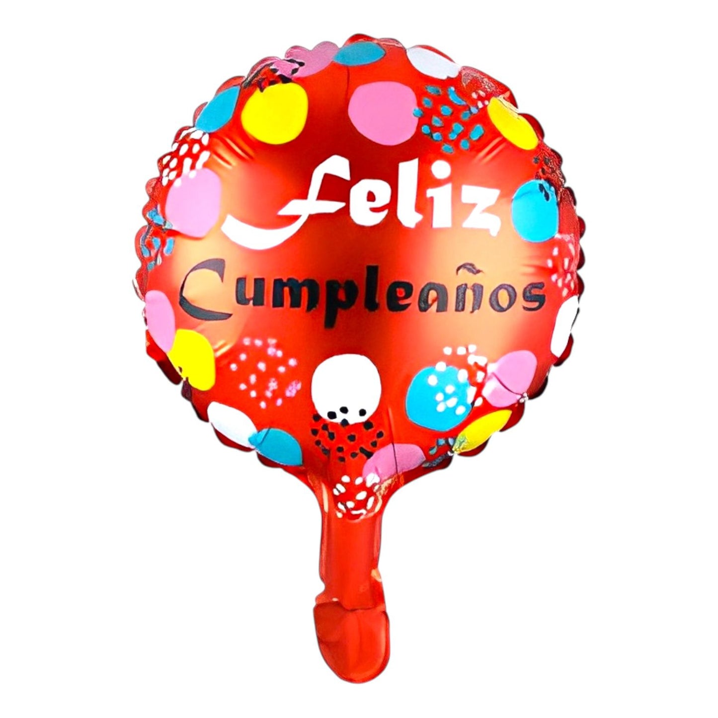 GLOBO METALICO FELIZ CUMPLEAÑOS 10"