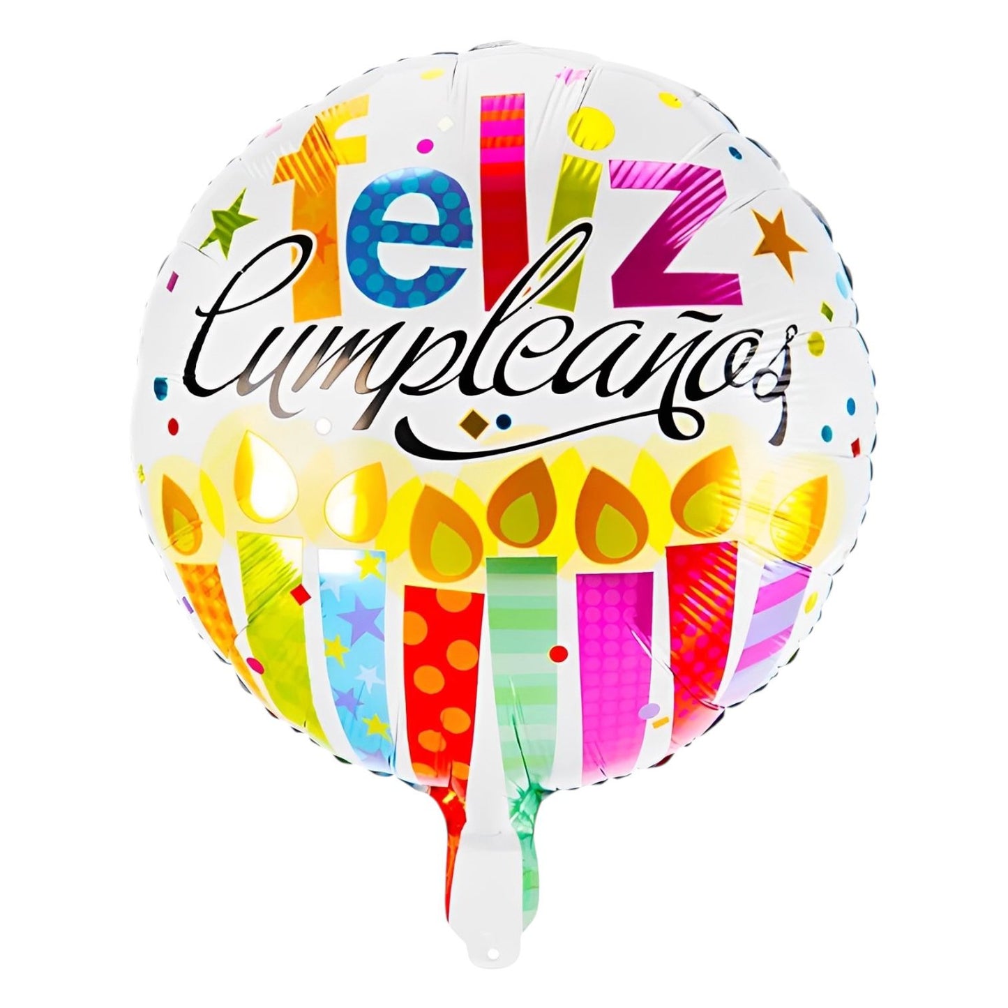 GLOBO METALICO FELIZ CUMPLEAÑOS 18"