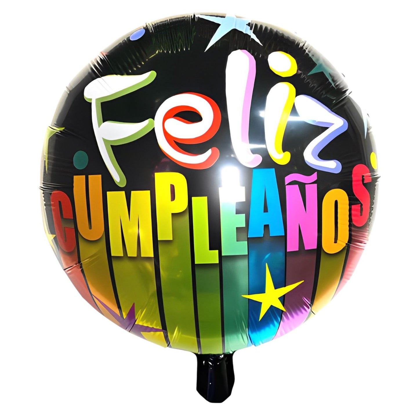 GLOBO METALICO FELIZ CUMPLEAÑOS 18"