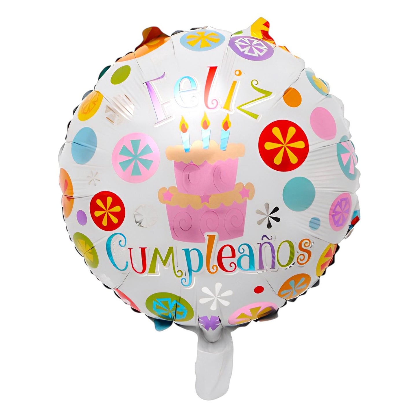 GLOBO METALICO FELIZ CUMPLEAÑOS 18"