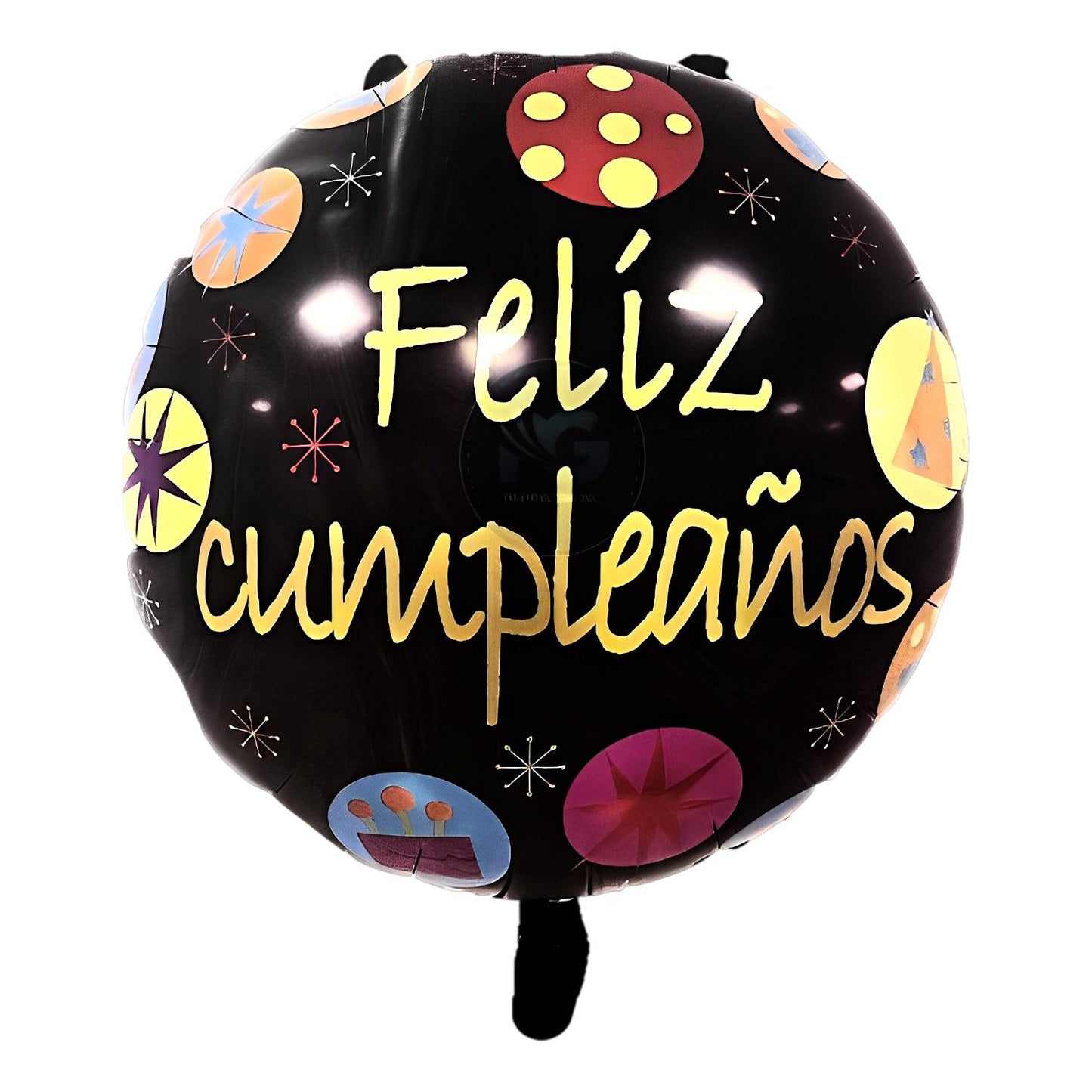 GLOBO METALICO FELIZ CUMPLEAÑOS 18"