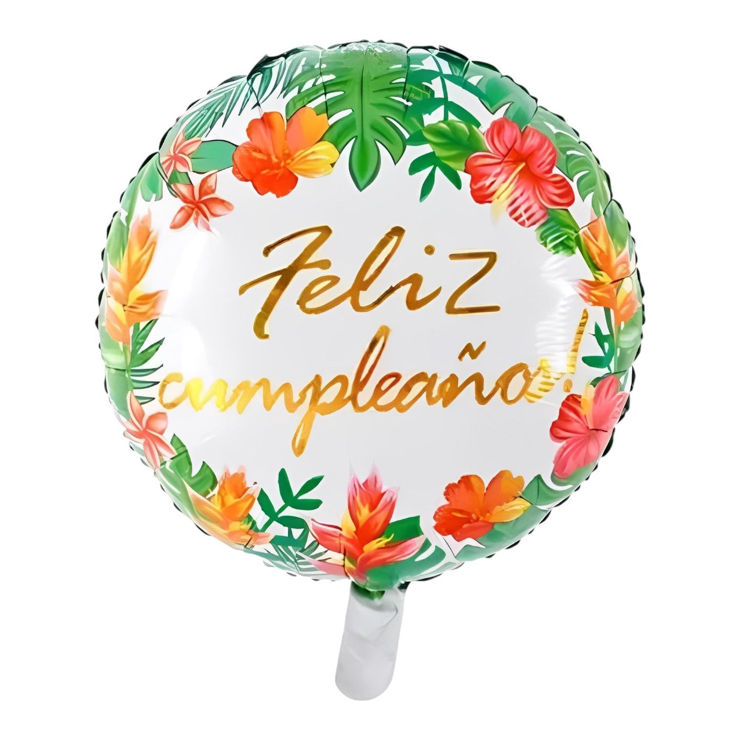 GLOBO METALICO FELIZ CUMPLEAÑOS 18"