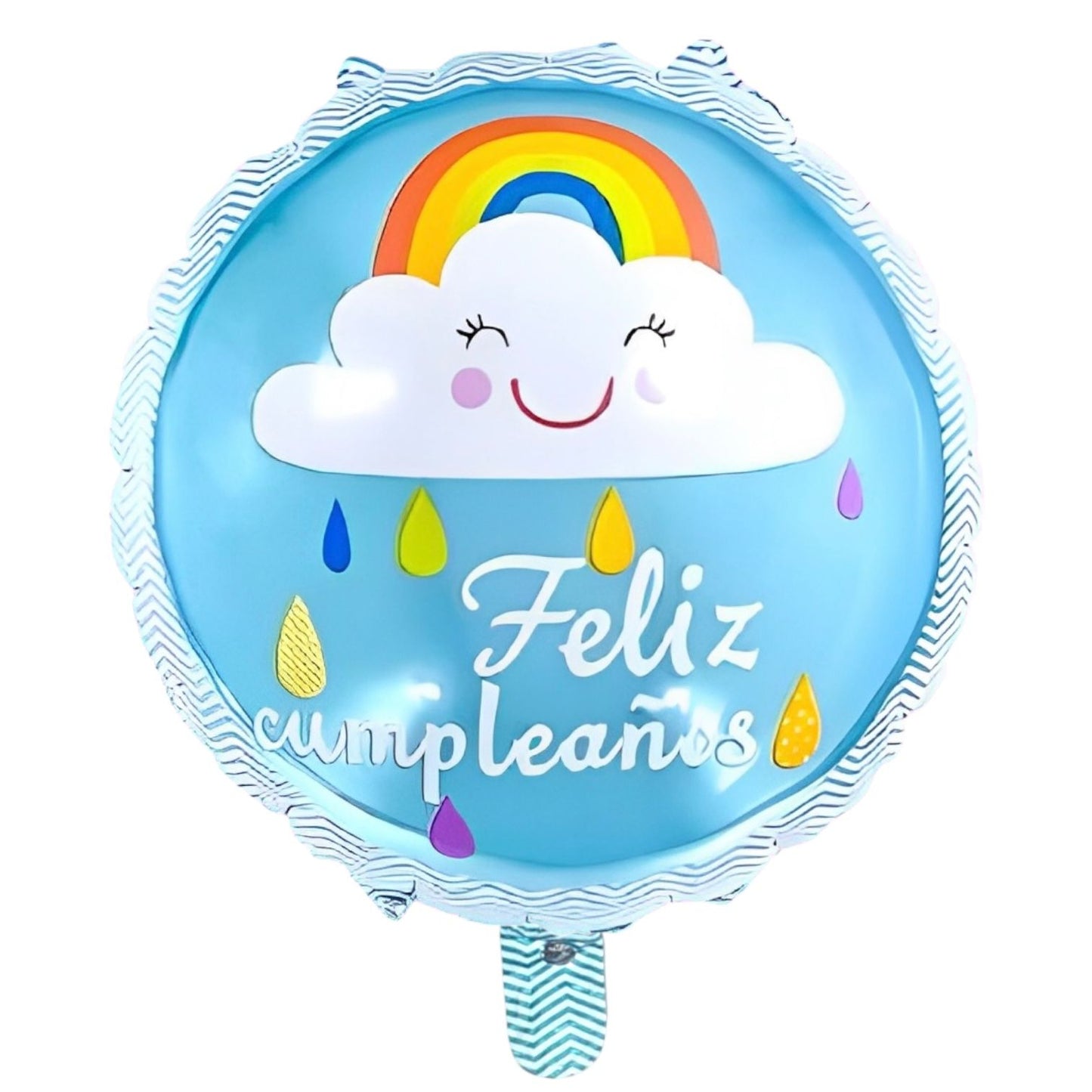 GLOBO METALICO FELIZ CUMPLEAÑOS 18"