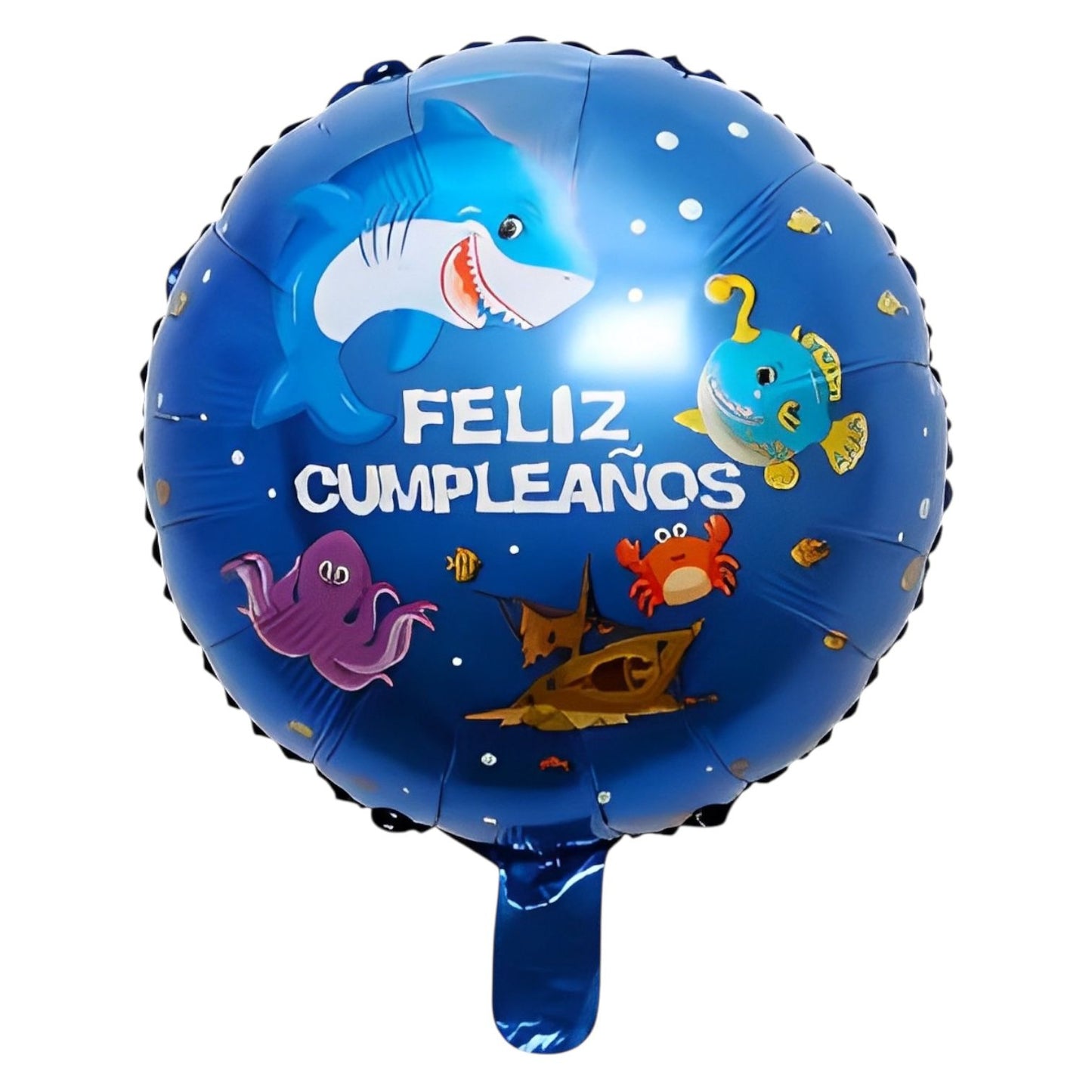 GLOBO METALICO FELIZ CUMPLEAÑOS 18"