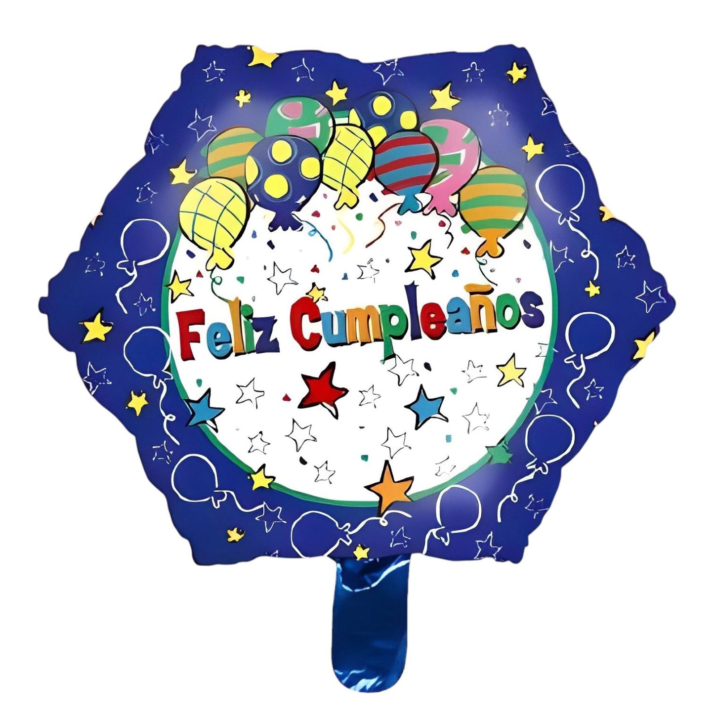 GLOBO METALICO FELIZ CUMPLEAÑOS 18"