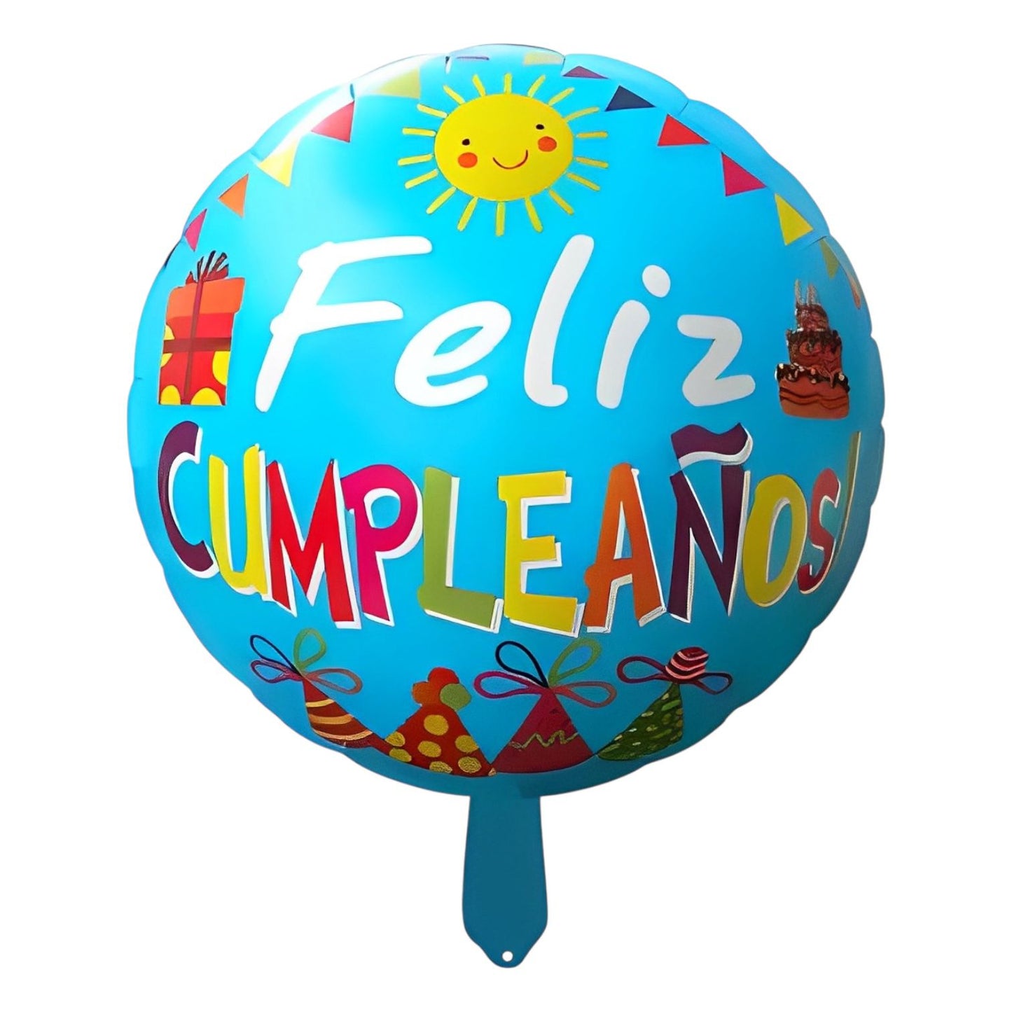 GLOBO METALICO FELIZ CUMPLEAÑOS 18"