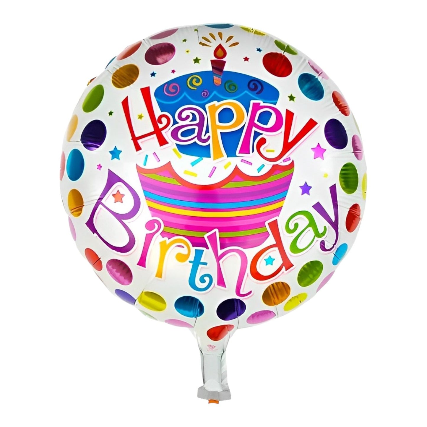 GLOBO METALICO HAPPY BIRTHDAY 18"