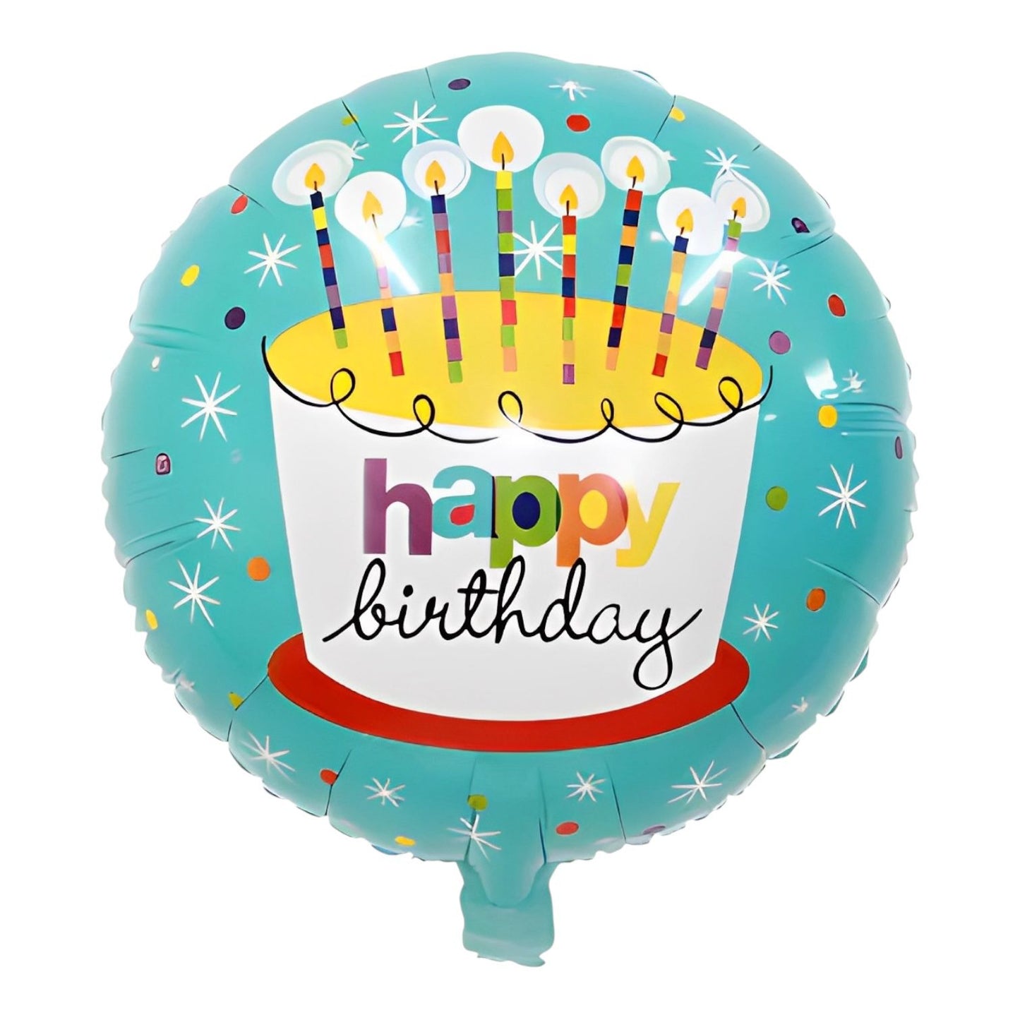 GLOBO METALICO HAPPY BIRTHDAY 18"