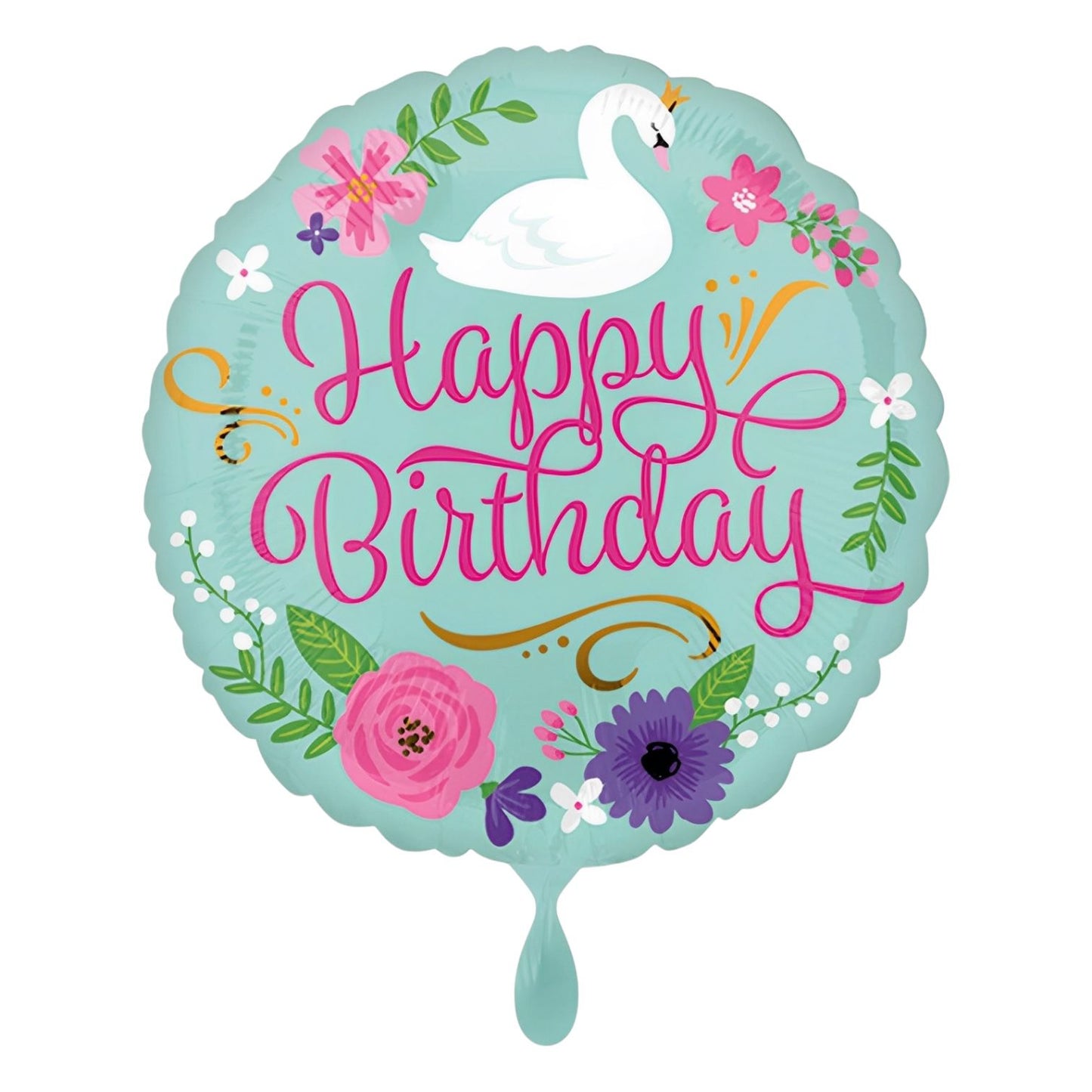 GLOBO METALICO HAPPY BIRTHDAY 18"