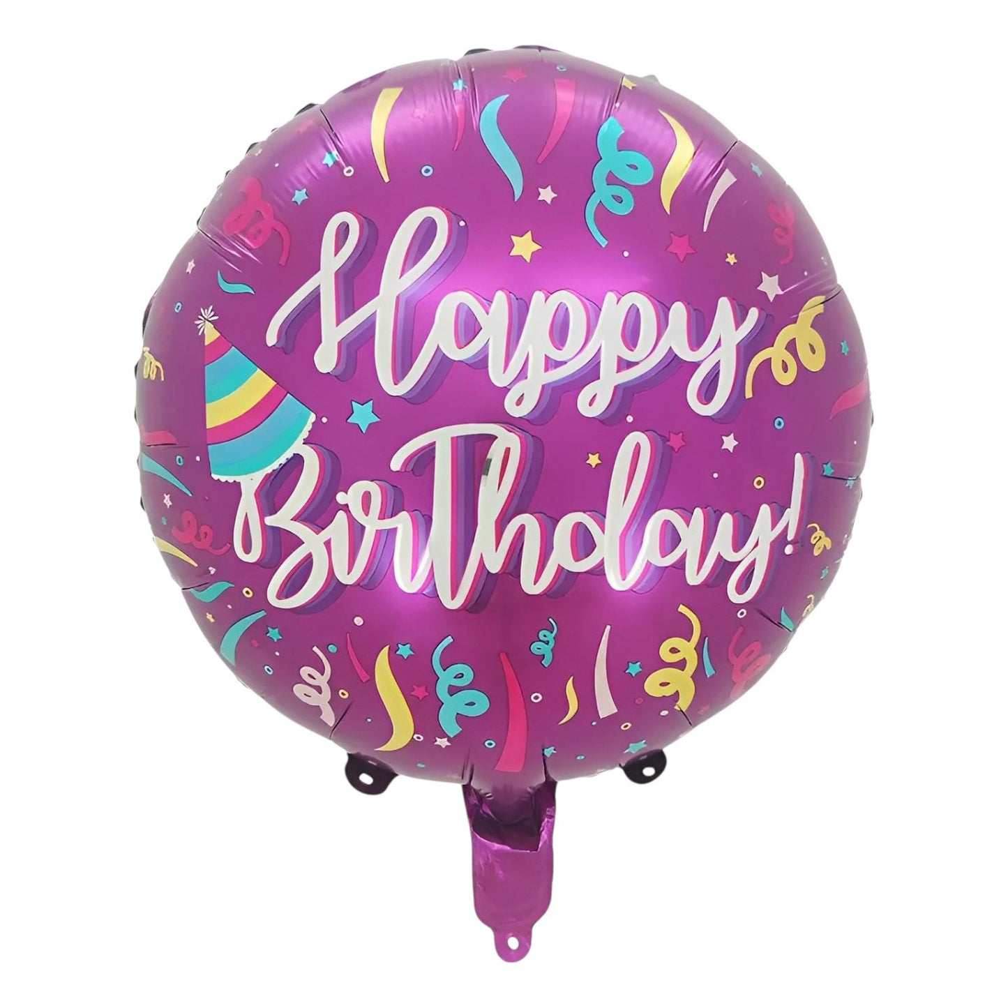 GLOBO METALICO HAPPY BIRTHDAY 18"