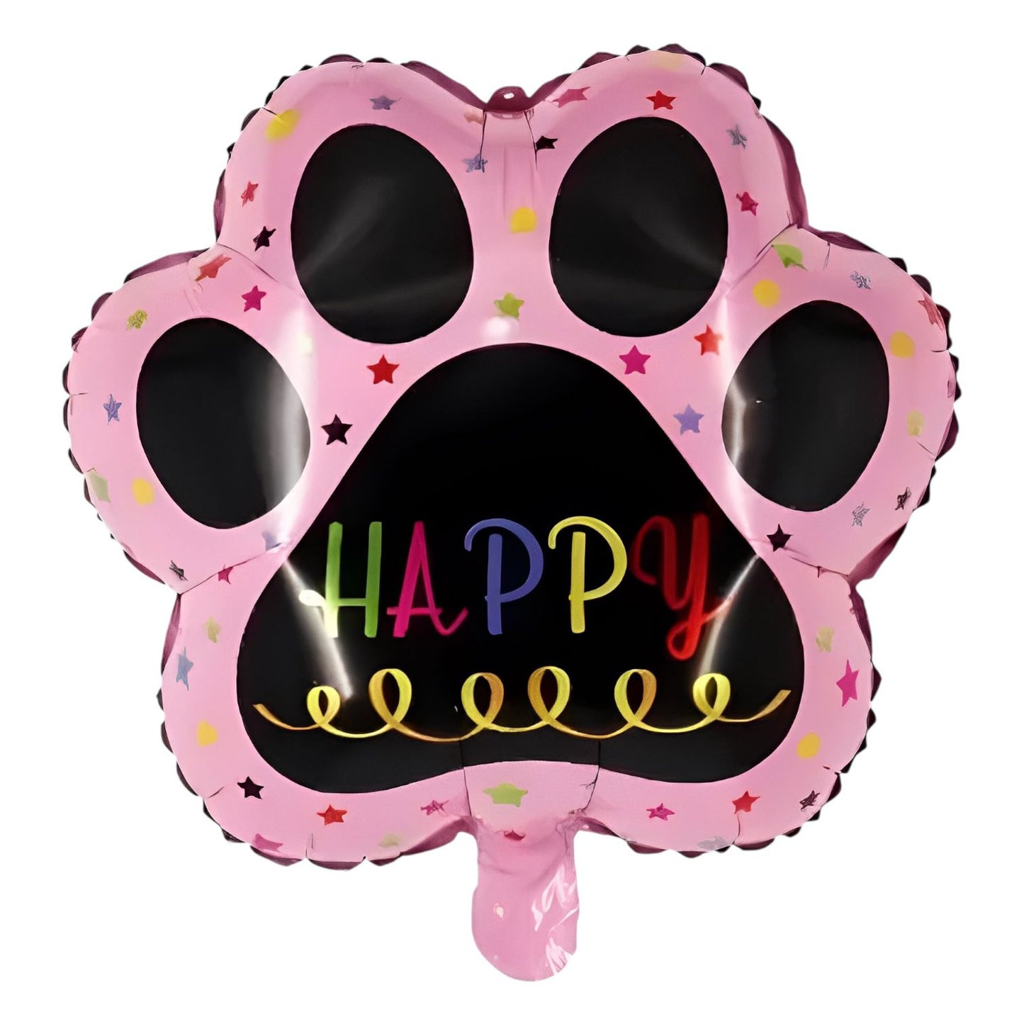 GLOBO METALICO HUELLA HAPPY 18"