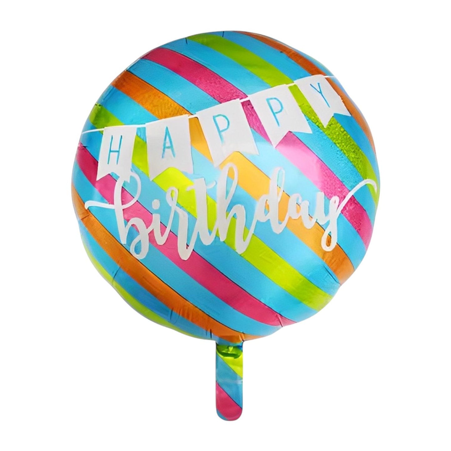 GLOBO METALICO HAPPY BIRTHDAY 18"