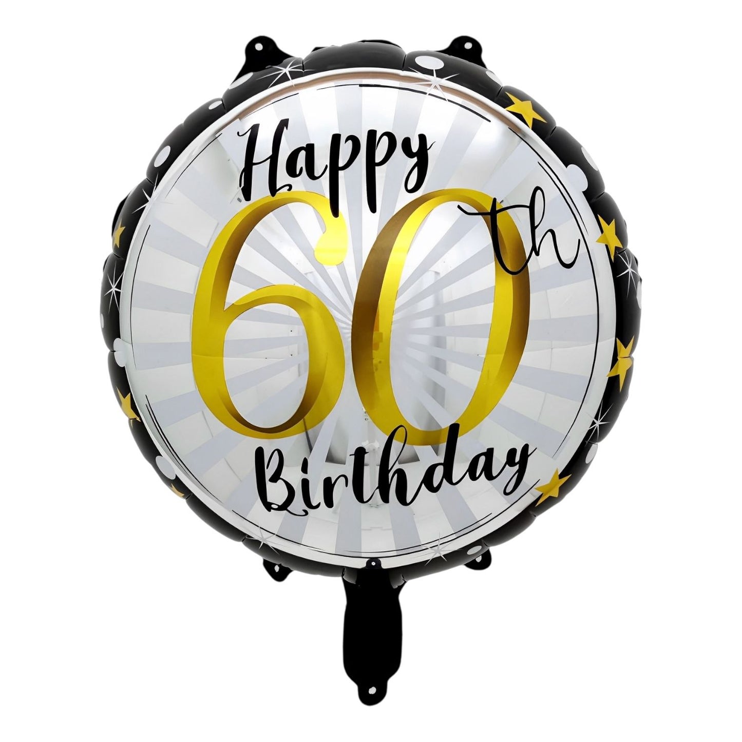 GLOBO METALICO HAPPY 60TH BIRTHDAY 18"